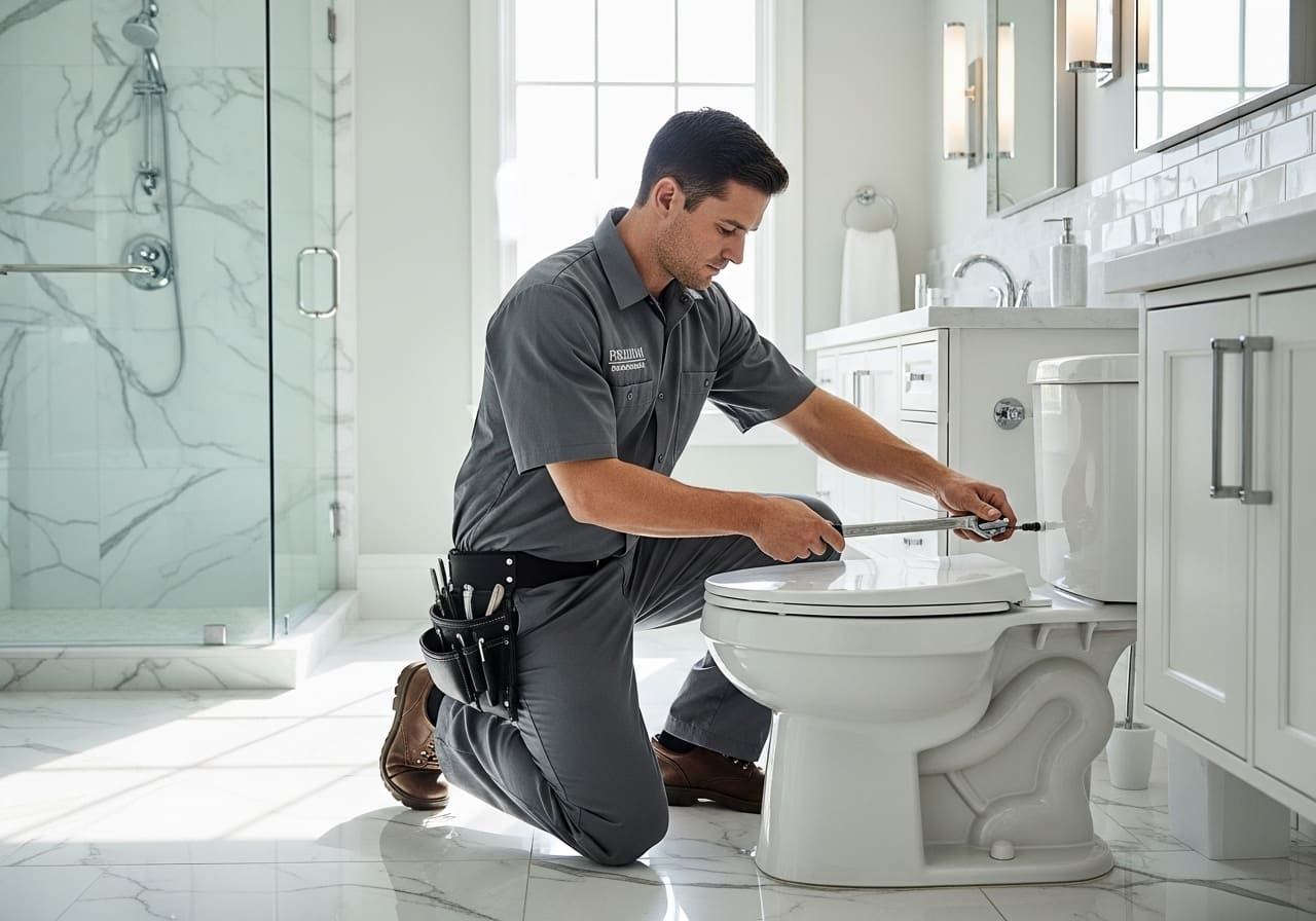 Toilet Repair & Installation in Hye