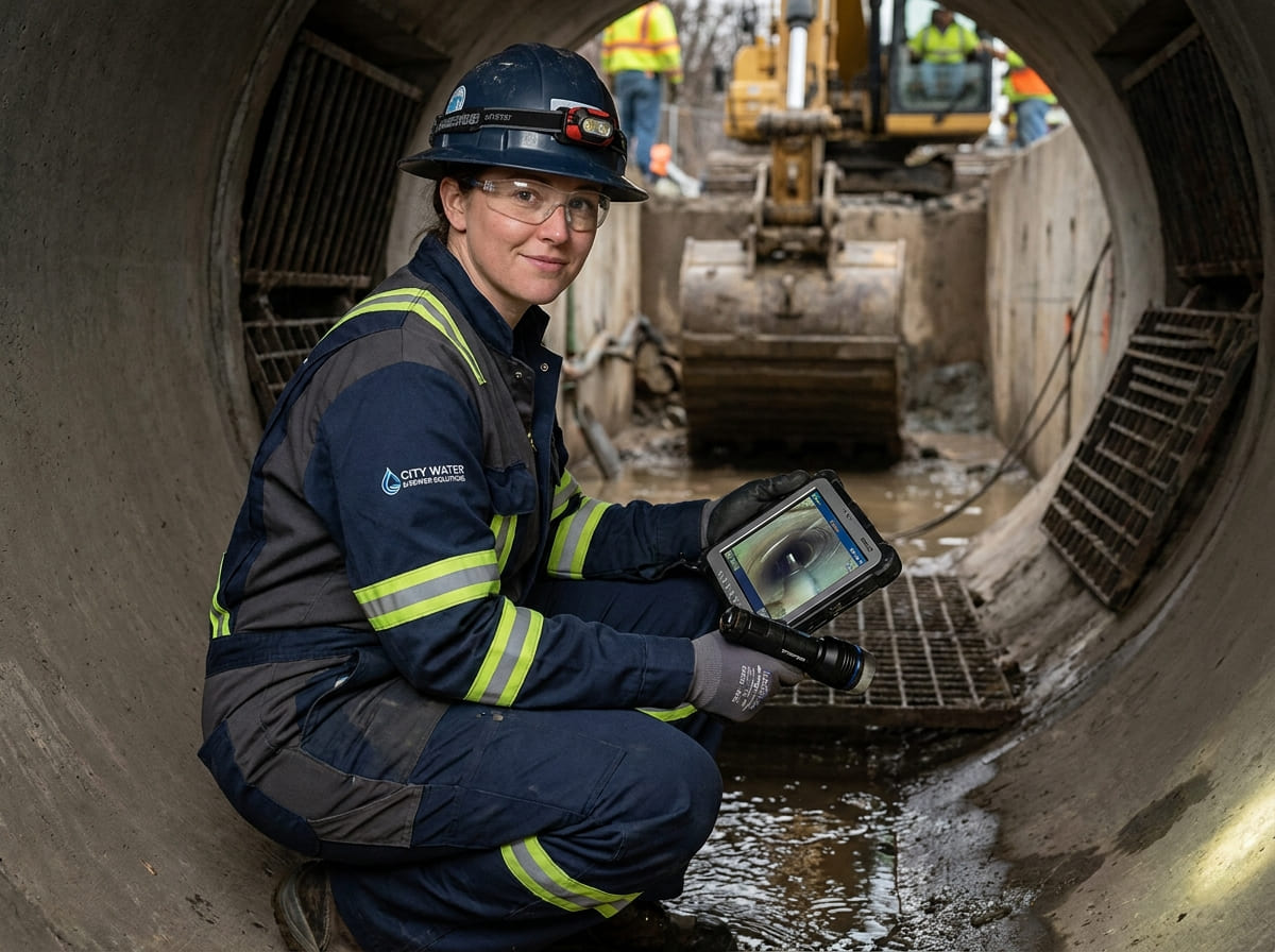 Sewer Line Inspection & Replacement in Hye